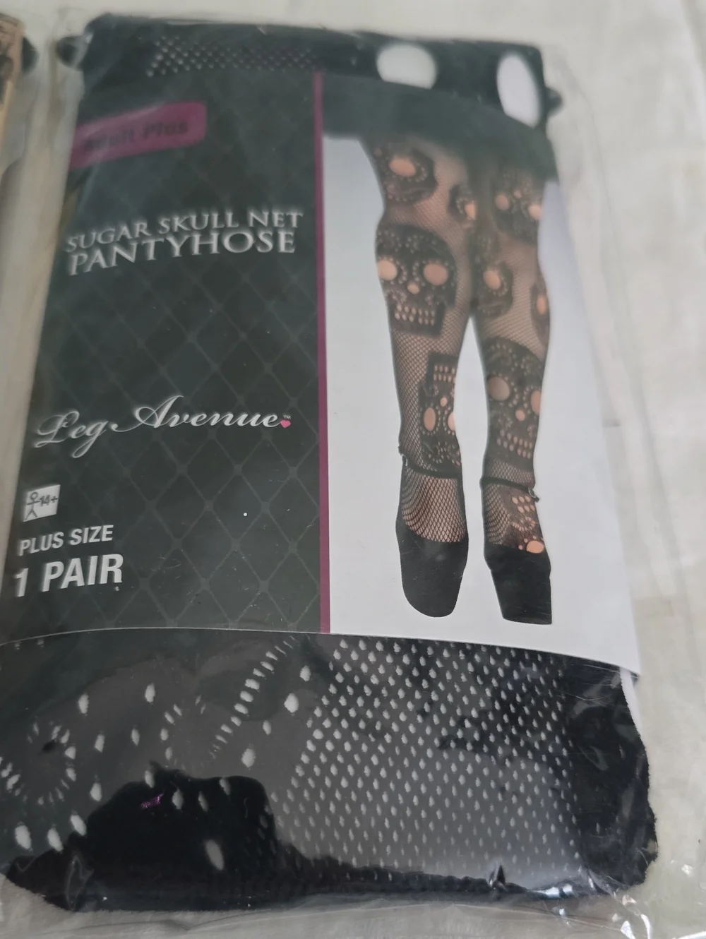 Witch Doctor Snake Tights & Sugar Skull Net Pantyhose Duo New